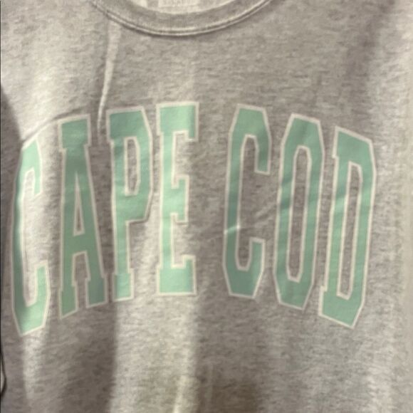 Cape Cod Women's Gray Crew Neck Sweater - Picture 2 of 6